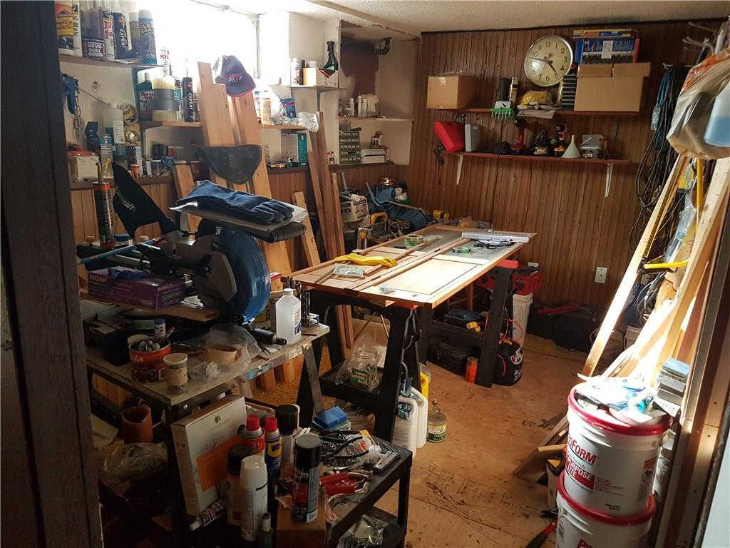 old basement bedroom